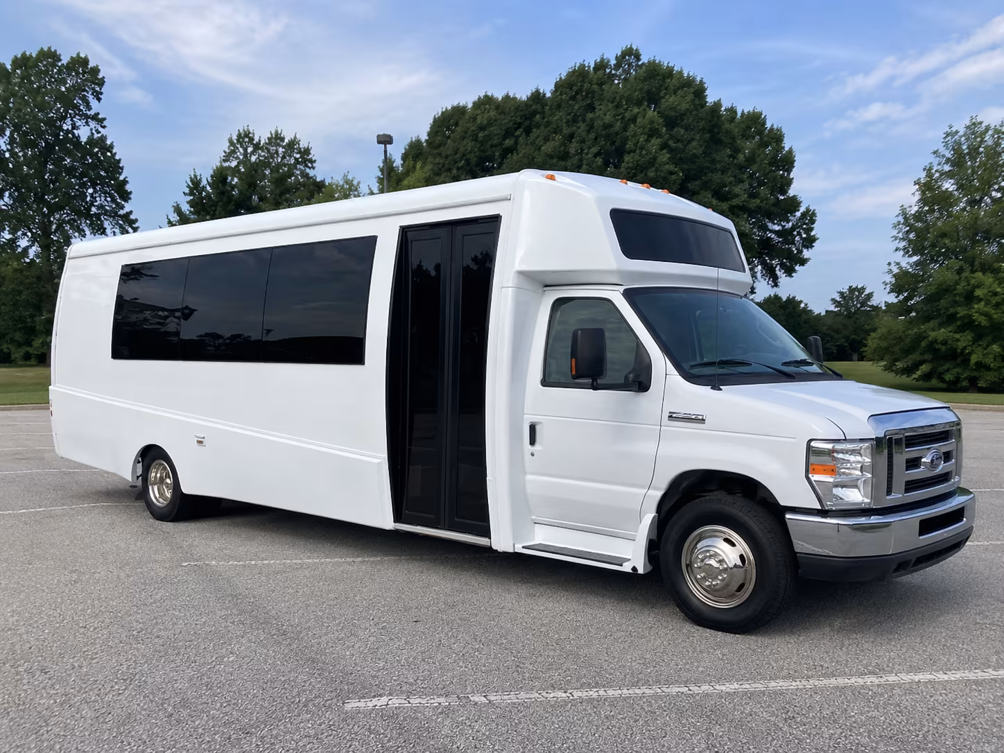 council bluffs 18 passenger party bus