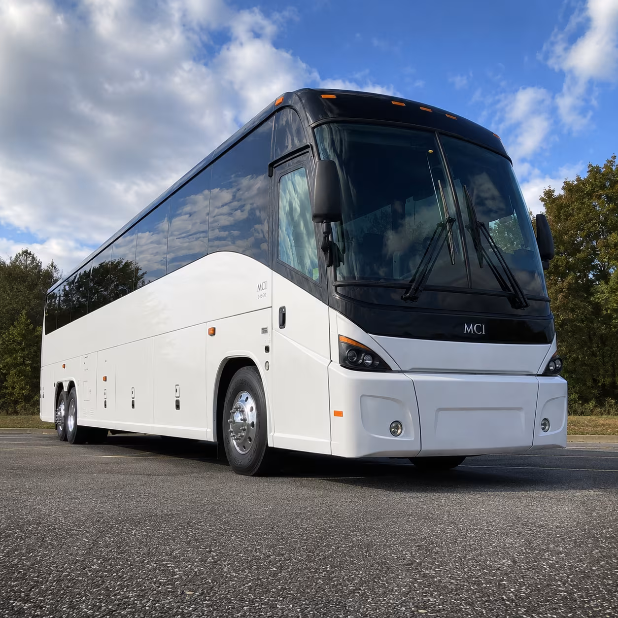 council bluffs charter bus rental exterior