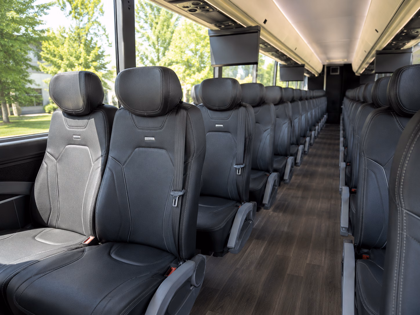 council bluffs charter bus rental inside