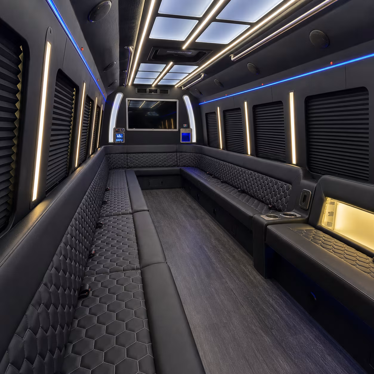 council bluffs party bus rentals inside
