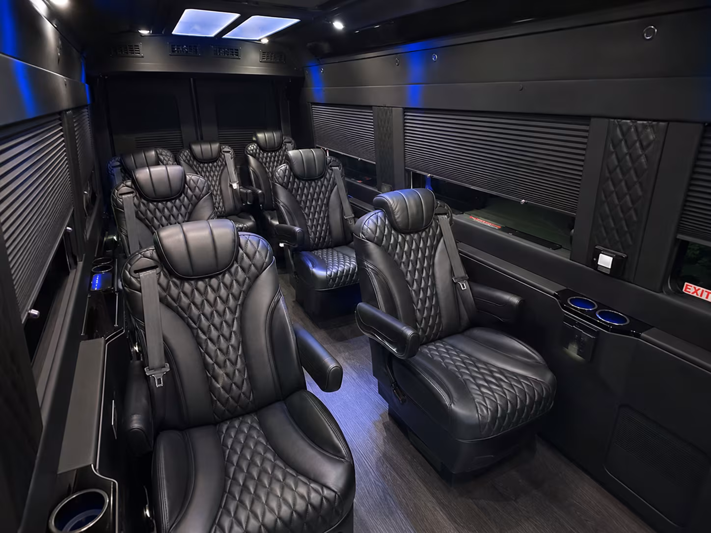 council bluffs private event transportation onboard seating