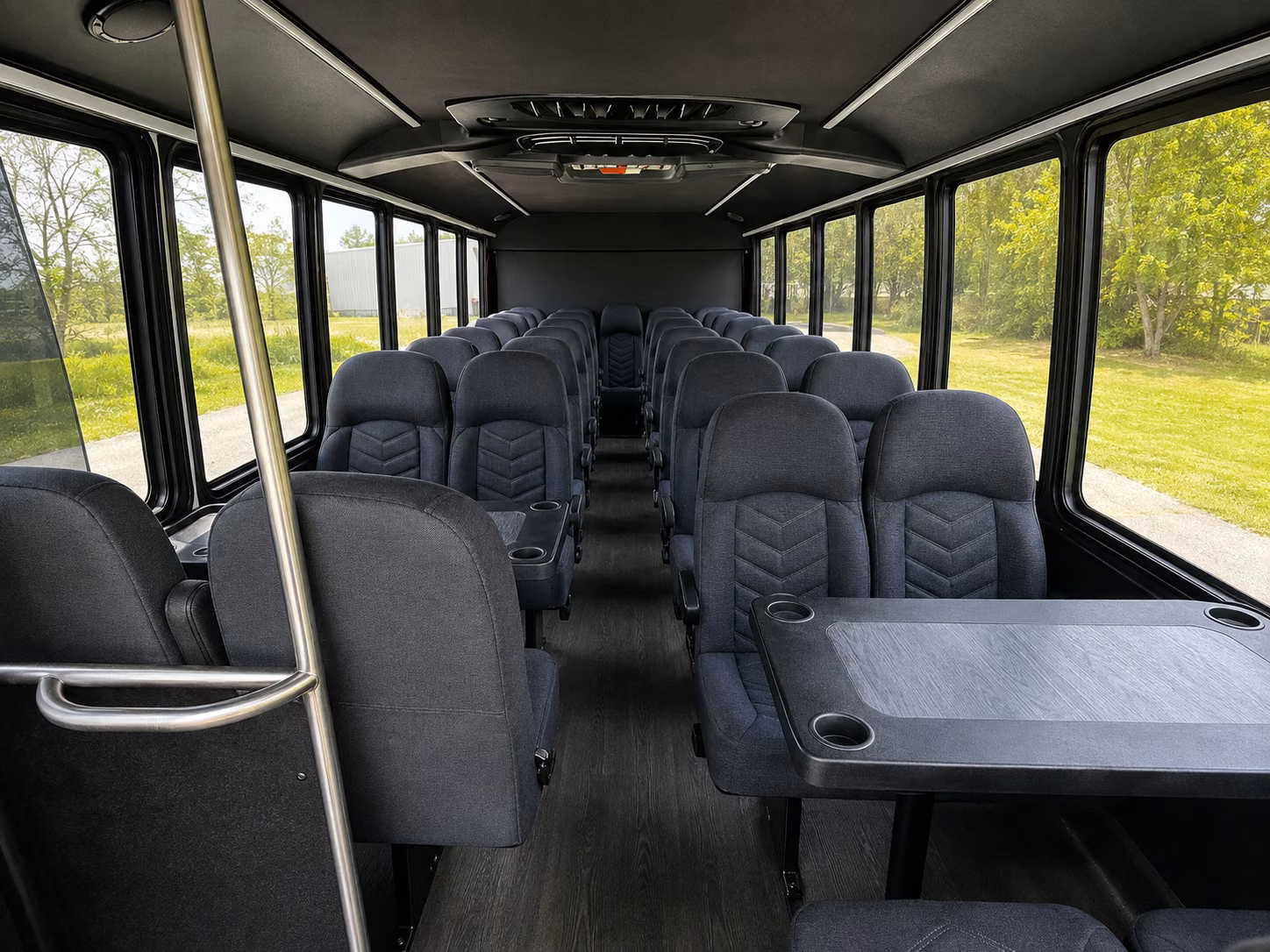 council bluffs school event transportation onboard seating